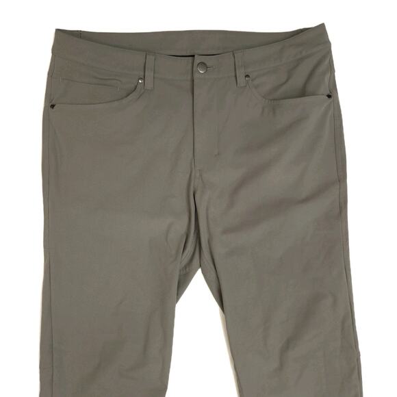 Lululemon Pants Mens 33x32 Sage Green ABC Commission Slim Chino Golf - Picture 2 of 8